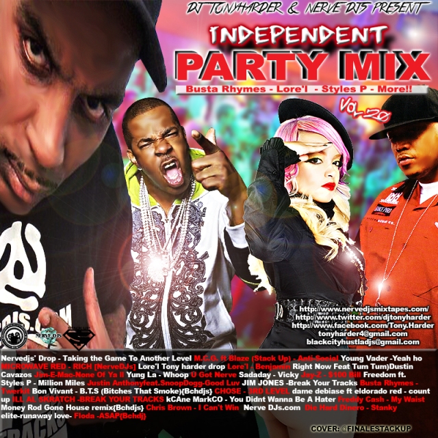 DJ Tony Harder & NerveDJs present Independent Party Mix VoL 20